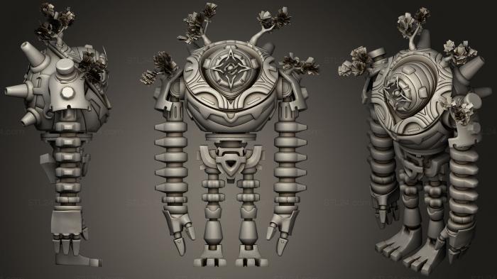 Figurines heroes, monsters and demons (Ruin Guard, STKM_1121) 3D models for cnc